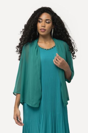 Plus size veliki brojevi Jakna lagana 3/4 rukavi za punije