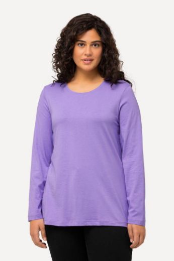 Plus size veliki brojevi Majica dugi rukavi okrugli izrez za punije