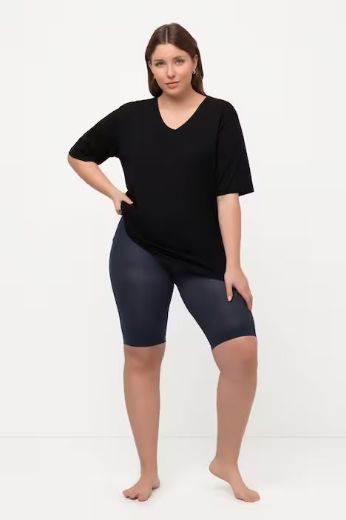 Plus size veliki brojevi Gaćice produženih nogavica 80 DEN-a za punije