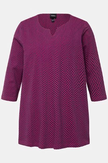 Plus size veliki brojevi Majica A kroja za punije