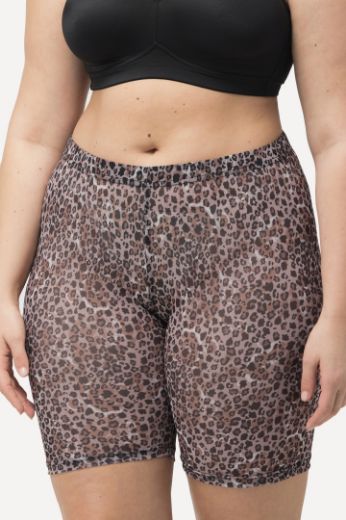 Plus size veliki brojevi Gaće produženih nogavica motiv leoparda za punije