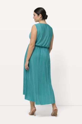 Plus size veliki brojevi Haljina maxi bez rukava V ovratnika za punije