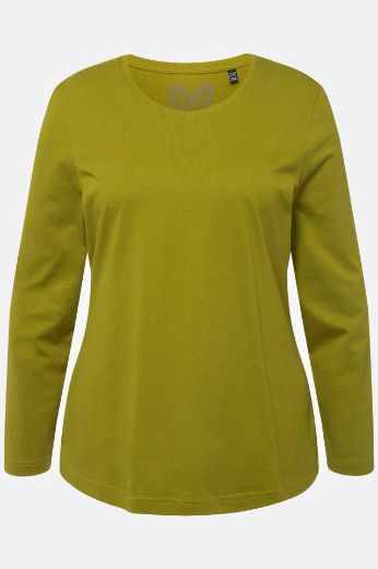 Plus size veliki brojevi Majica dugi rukavi okrugli izrez za punije