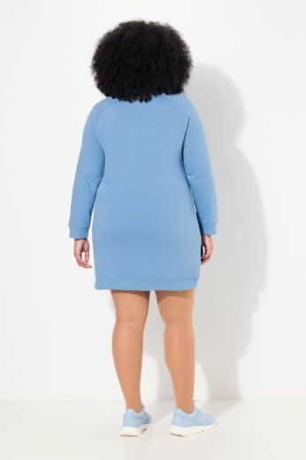 Plus size veliki brojevi Haljina povišenog ovratnika za punije