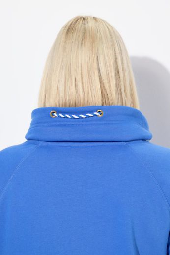 Plus size veliki brojevi Haljina povišenog ovratnika za punije