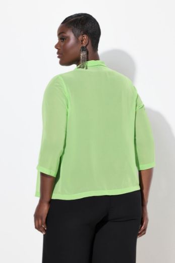Plus size veliki brojevi Jakna lagana 3/4 rukavi za punije
