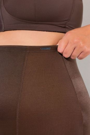 Plus size veliki brojevi Gaće stezne visokog struka s dodatkom čipke za punije