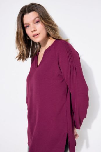 Plus size veliki brojevi Bluza 3/4 rukava A kroja za punije
