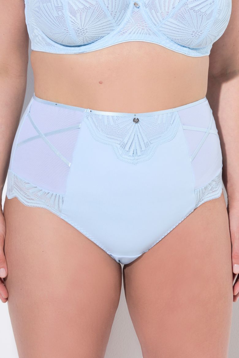 Plus size veliki brojevi Gaćice maxi s dodatkom čipke za punije