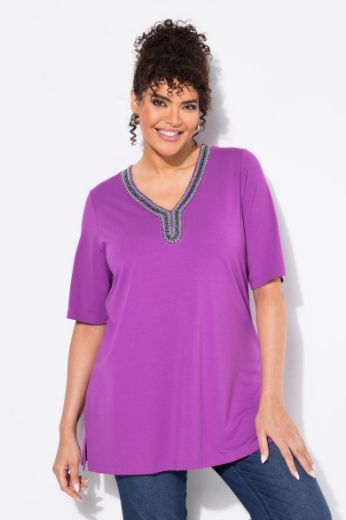 Plus size veliki brojevi Majica polu rukava A kroja za punije