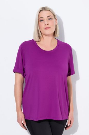 Plus size veliki brojevi Majica kratkih rukava okruglog ovratnika za punije