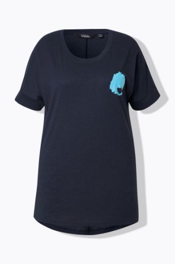Plus size veliki brojevi Majica kratkih rukava dužeg kroja za punije