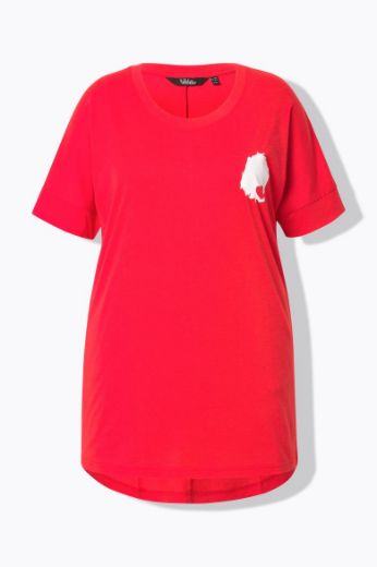Plus size veliki brojevi Majica kratkih rukava dužeg kroja za punije