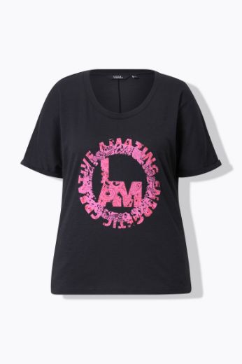 Plus size veliki brojevi Majica kratkih rukava okruglog ovratnika za punije