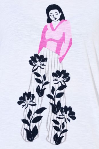 Plus size veliki brojevi Majica kratkih rukava i okruglog ovratnika za punije