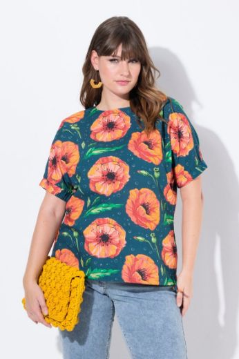 Plus size veliki brojevi Bluza kratkih rukava za punije