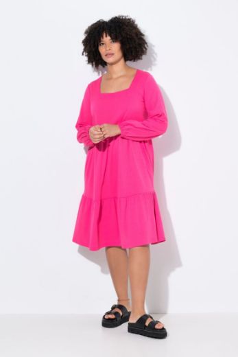 Plus size veliki brojevi Haljina s dugim rukavima za punije
