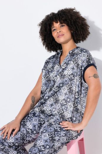 Plus size veliki brojevi Bluza od satena za punije