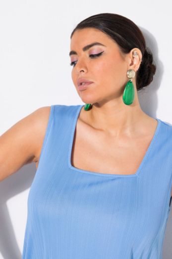 Plus size veliki brojevi Majica bez rukava A kroja za punije