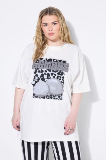 Plus size veliki brojevi Majica kratkih rukava s printom za punije