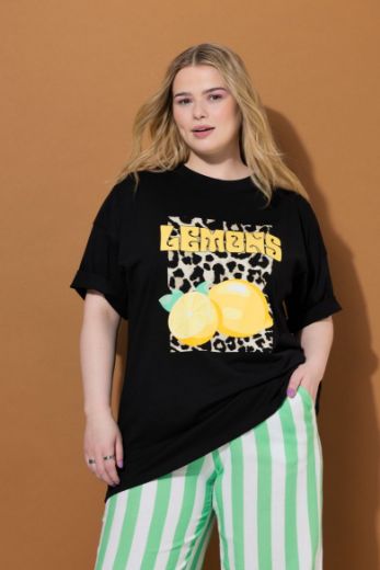 Plus size veliki brojevi Majica kratkih rukava s printom za punije