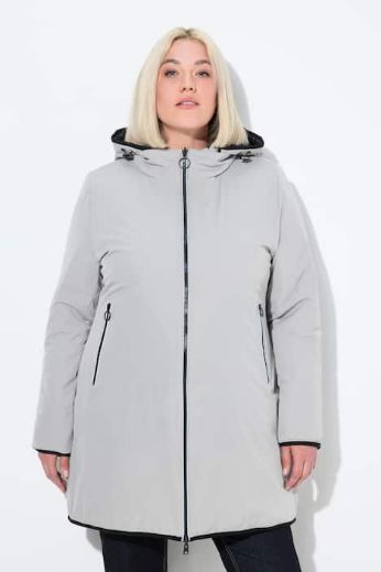 Plus size veliki brojevi Jakna nosiva na dvije strane za punije