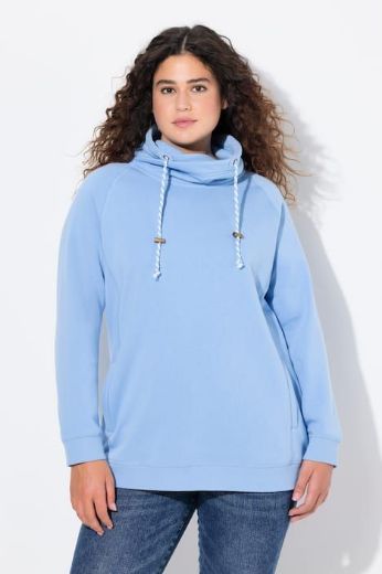 Plus size veliki brojevi Majica sportska s rol kragnom za punije