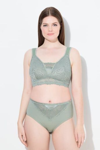 Plus size veliki brojevi Grudnjak sa širim naremenicama s dodatkom čipke za punije