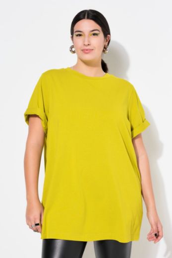 Plus size veliki brojevi Majica dugi model kratkih rukava za punije