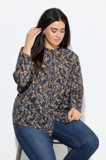 Plus size veliki brojevi Bluza dugih rukava A kroja za punije