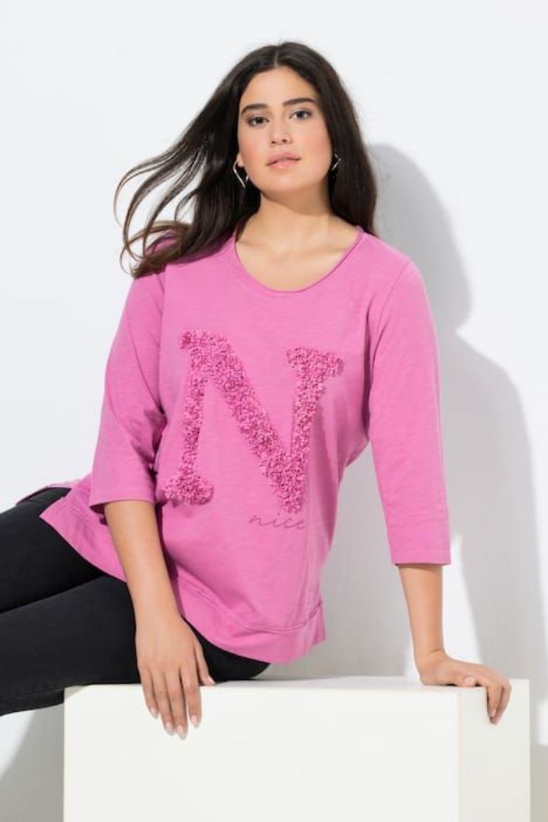 Plus size veliki brojevi Majica 3/4 rukava za punije