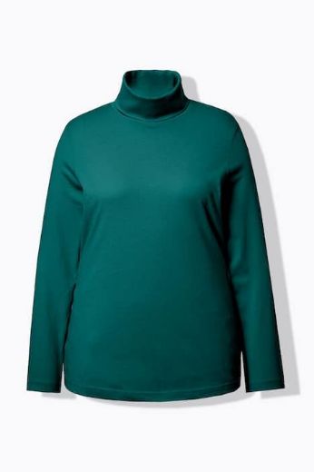 Plus size veliki brojevi Majica rol ovratnik za punije