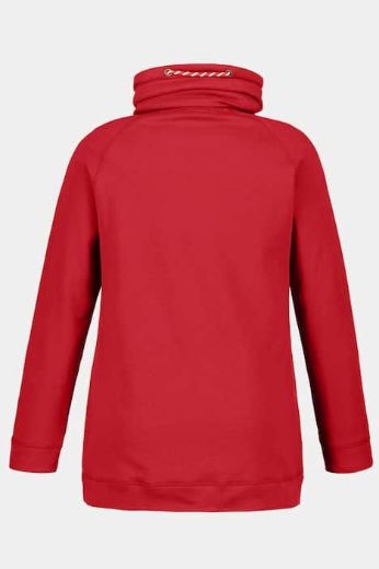 Plus size veliki brojevi Majica sportska s rol kragnom za punije