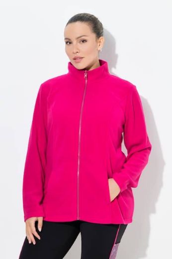 Plus size veliki brojevi Jakna sportska od flisa za punije