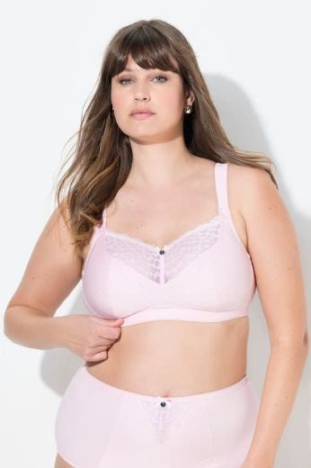 Plus size veliki brojevi Grudnjak bez žice s dodatkom čipke za punije