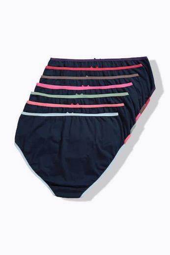 Plus size veliki brojevi Gaćice midi 7 komada za punije