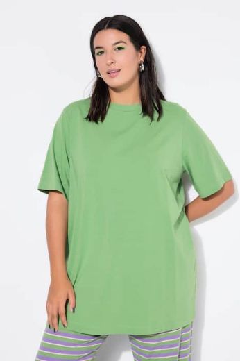 Plus size veliki brojevi Majica dugi model kratkih rukava za punije