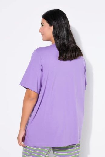 Plus size veliki brojevi Majica dugi model kratkih rukava za punije