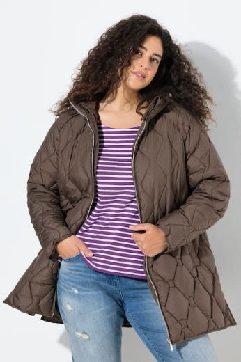 Plus size veliki brojevi Jakna s kapuljačom vodoodbojna za punije