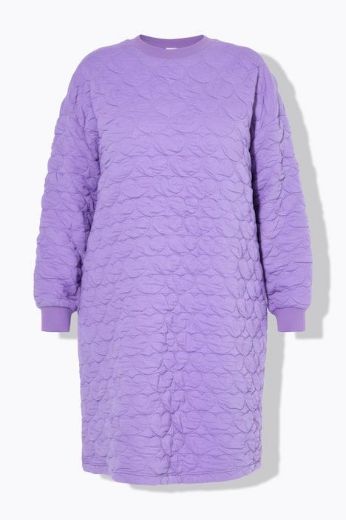 Plus size veliki brojevi Haljina mini s printom srca za punije