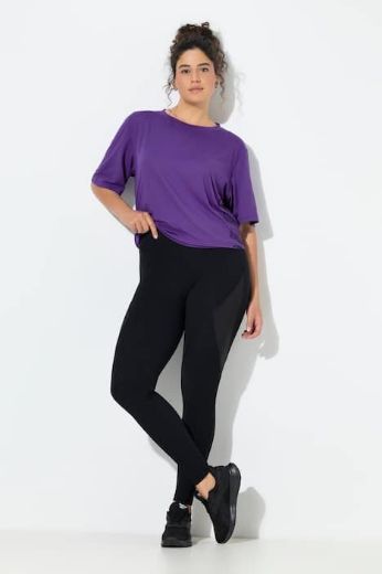 Plus size veliki brojevi Tajice sportske visokog struka za punije