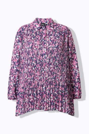 Plus size veliki brojevi Bluza dugih rukava A kroja za punije