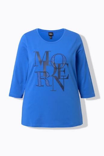Plus size veliki brojevi Majica 3/4 rukava okruglog ovratnika za punije