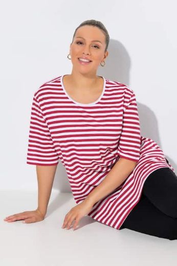 Plus size veliki brojevi Majica kratkih rukava šireg kroja za punije