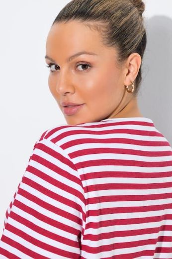 Plus size veliki brojevi Majica kratkih rukava šireg kroja za punije
