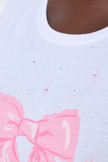 Plus size veliki brojevi Pidžama gornji dio kratkih rukava za punije