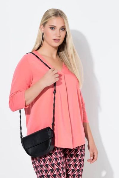 Veliki brojevi Bluza 3/4 rukava A kroja moda za punije