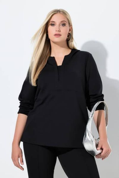 Veliki brojevi Majica dugih rukava s kapuljačom moda za punije