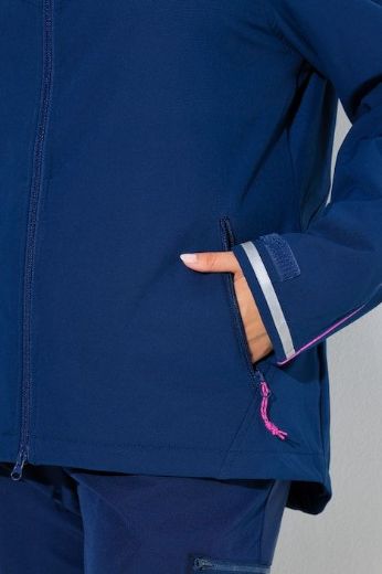 Plus size veliki brojevi Jakna s patentnim zatvaračem i kapuljačom za punije