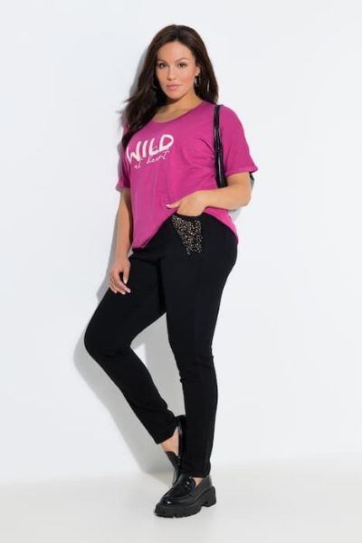 Veliki brojevi Traperice uskih nogavica moda za punije